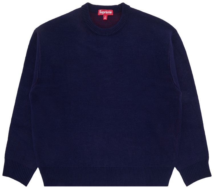 Supreme Fuck Money Sweater Navy