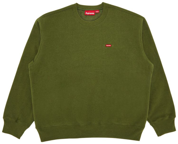 Supreme Small Box Crewneck Olive