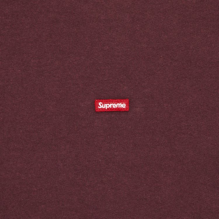 Supreme Small Box Crewneck Maroon