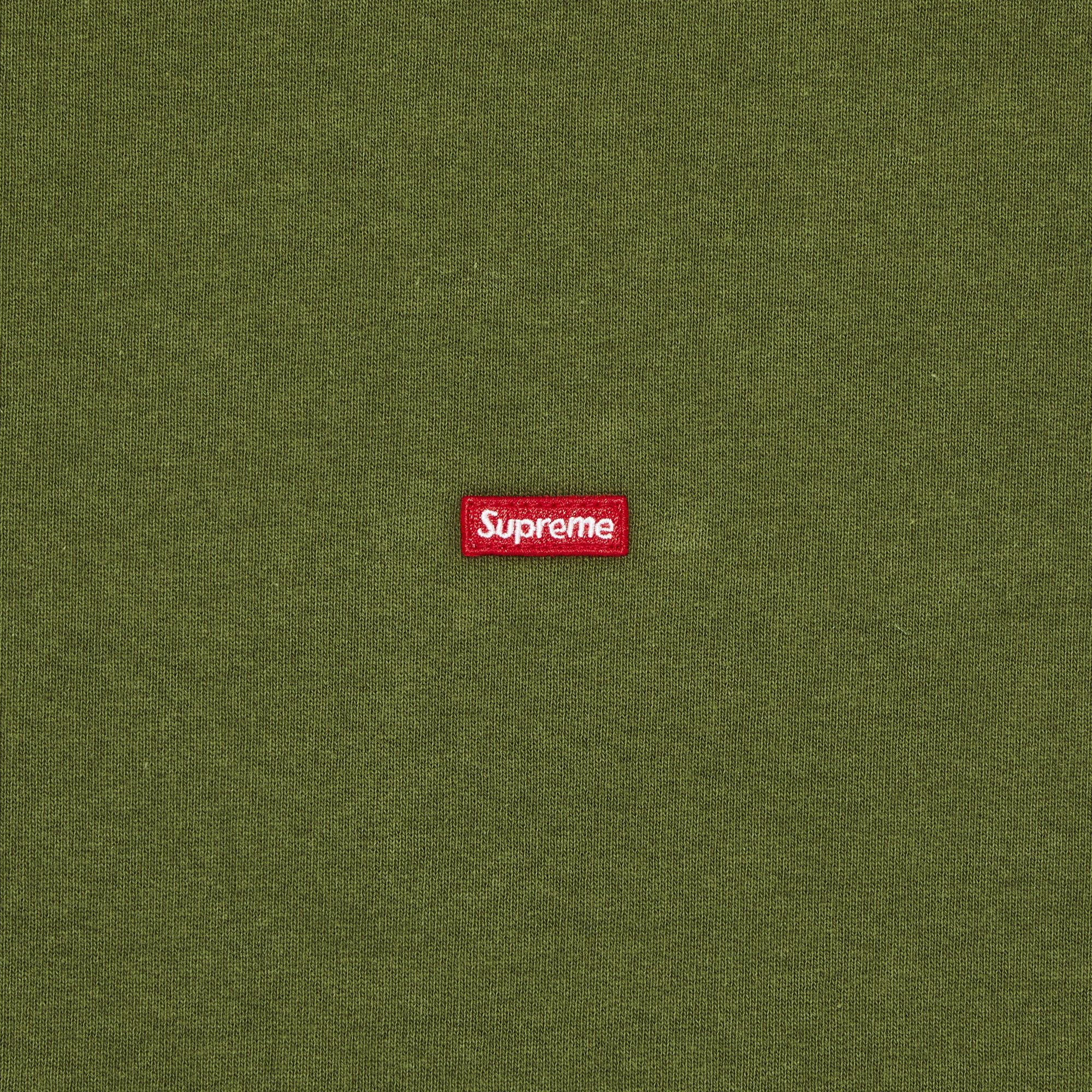 Buy Supreme Small Box Crewneck 'Olive' - FW24SW12 OLIVE | GOAT