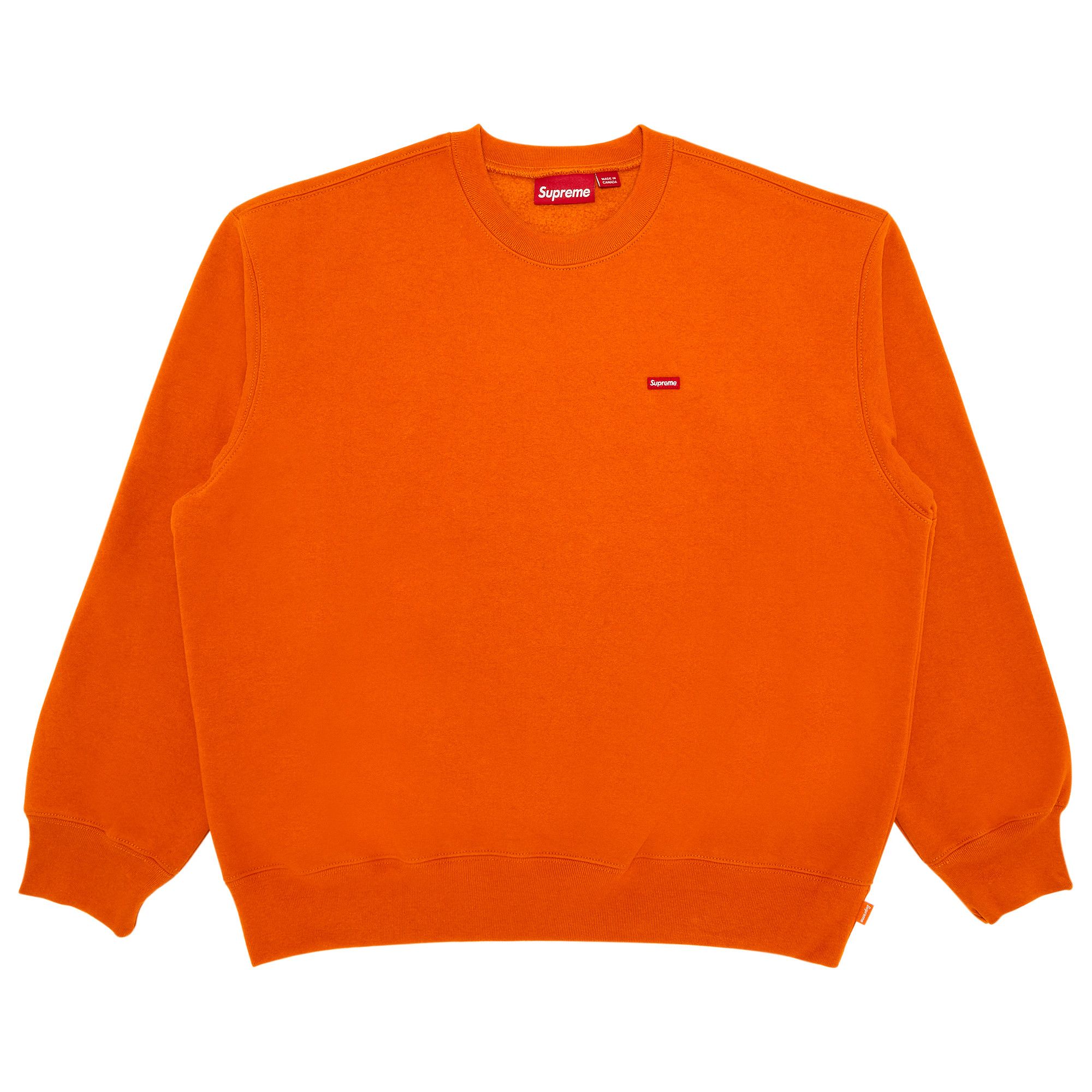 Buy Supreme Small Box Crewneck Rust Orange FW24SW12 RUST ORANGE GOAT