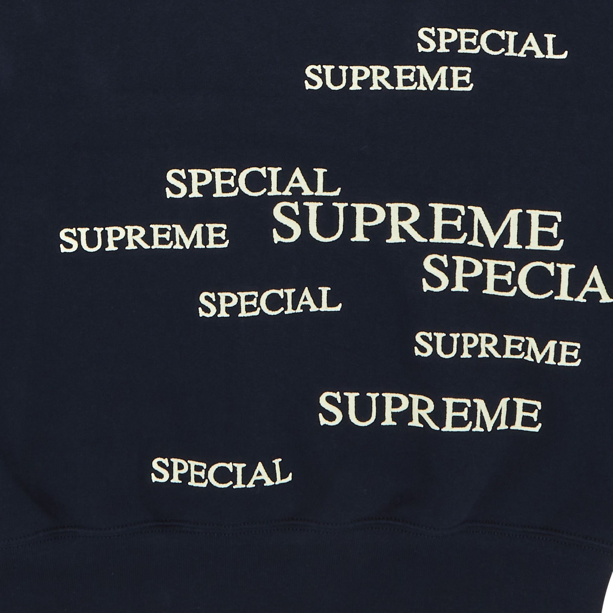 Buy Supreme Special Zip Up Hooded Sweatshirt 'Navy