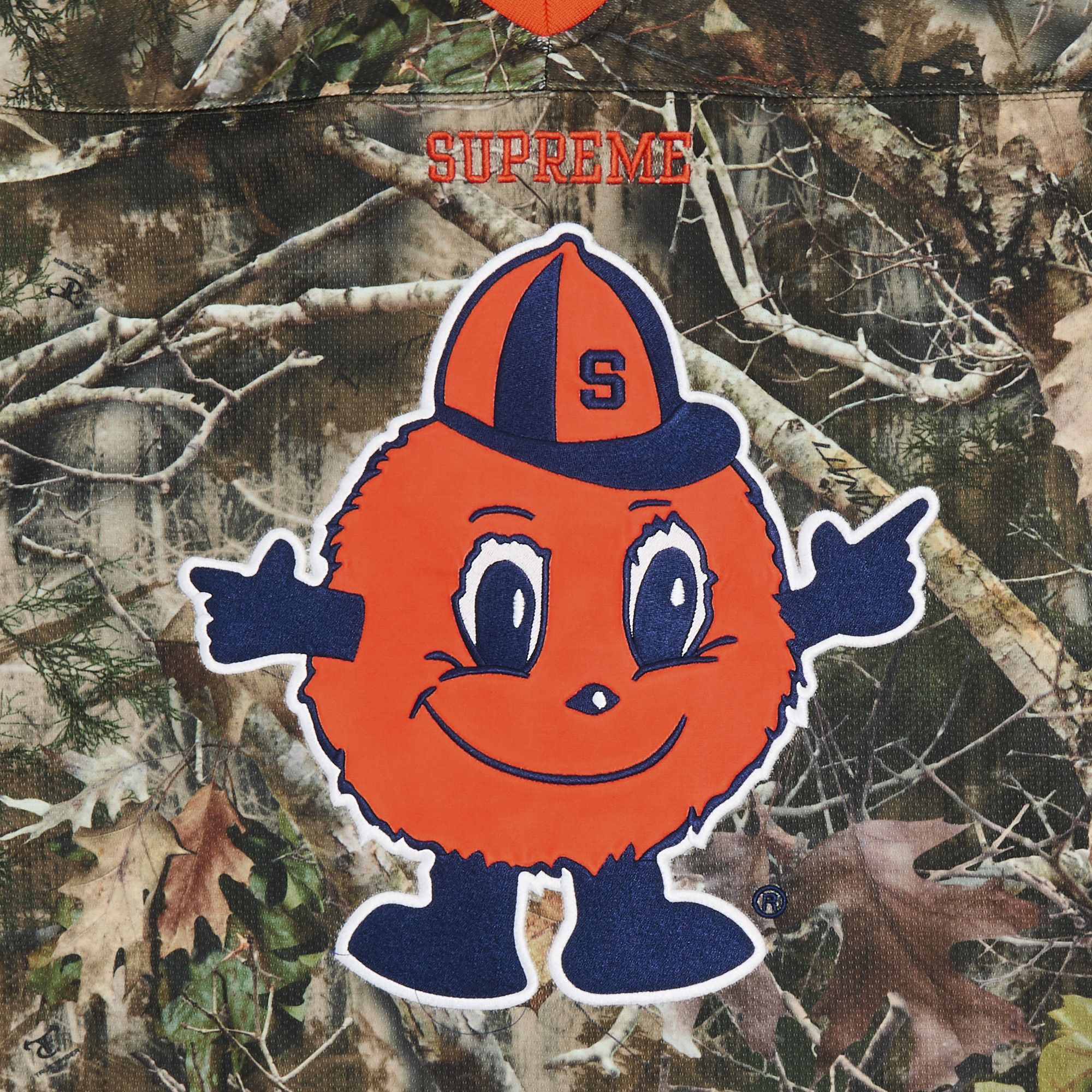 Buy Supreme x Mitchell & Ness NCAA Hockey Jersey 'TrueTimber