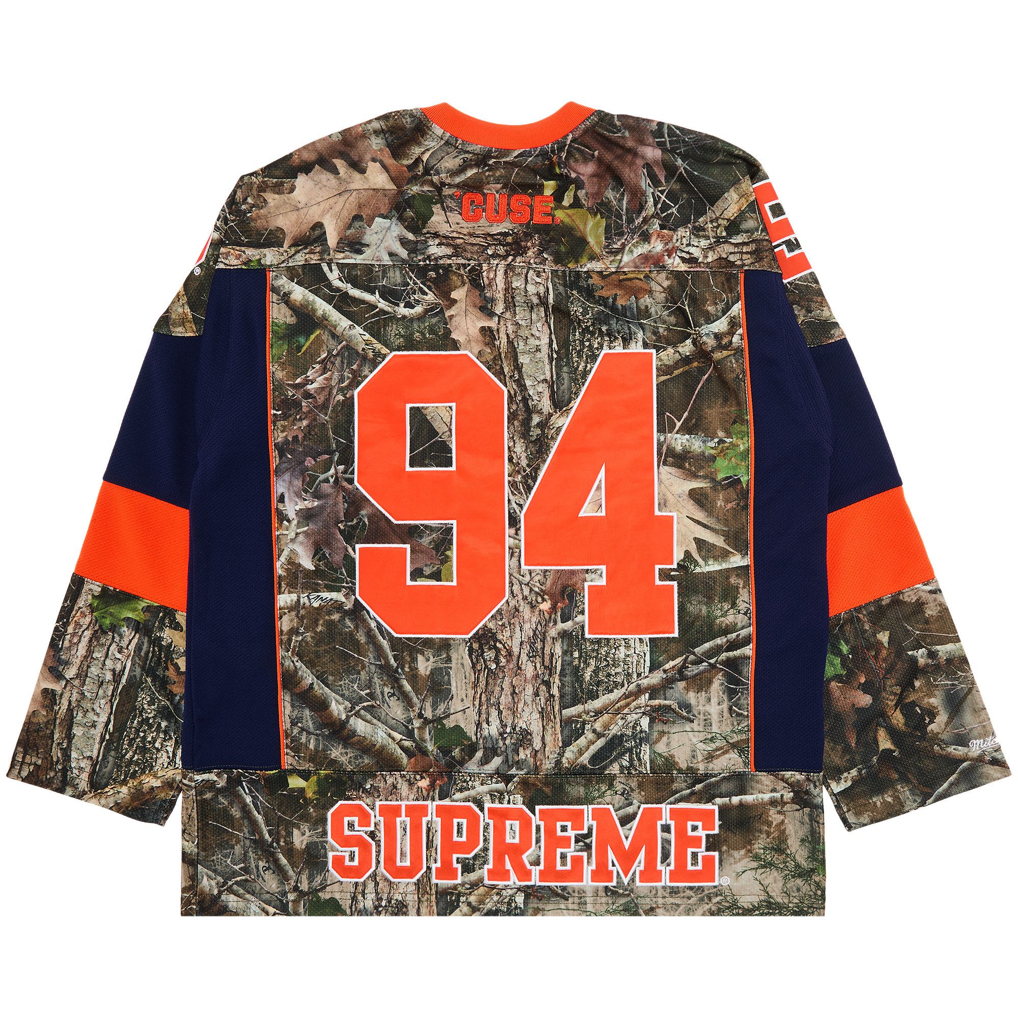 Size xl Supreme x Mitchell Ness NCAA Hockey Jersey TrueTimber Kanati Camo