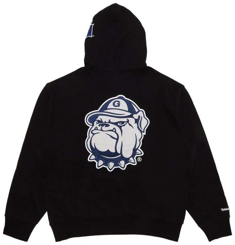 Supreme x Mitchell  Ness NCAA Hooded Sweatshirt Black