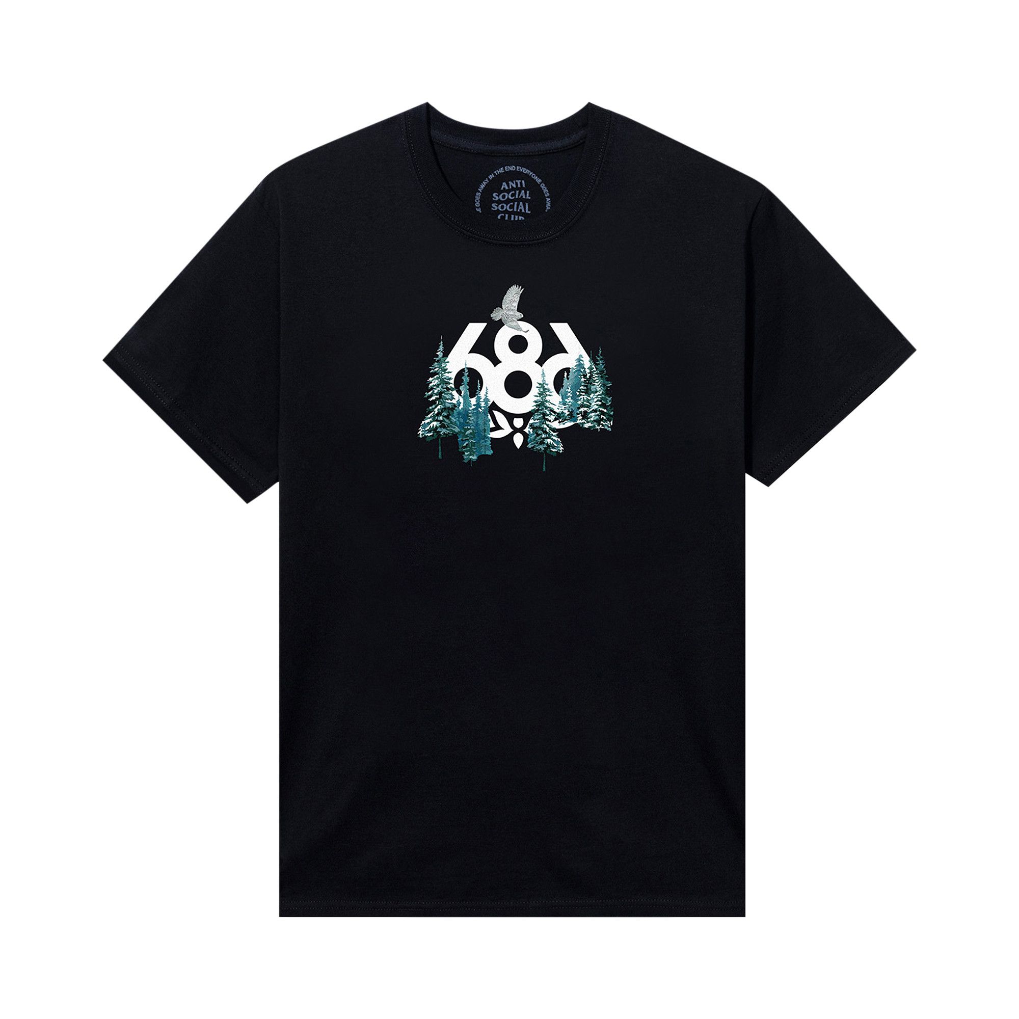 Buy Anti Social Social Club x 686 Hardpack Tee 'Black Buy Anti Social Social Club x 686 Hardpack Tee 'Black