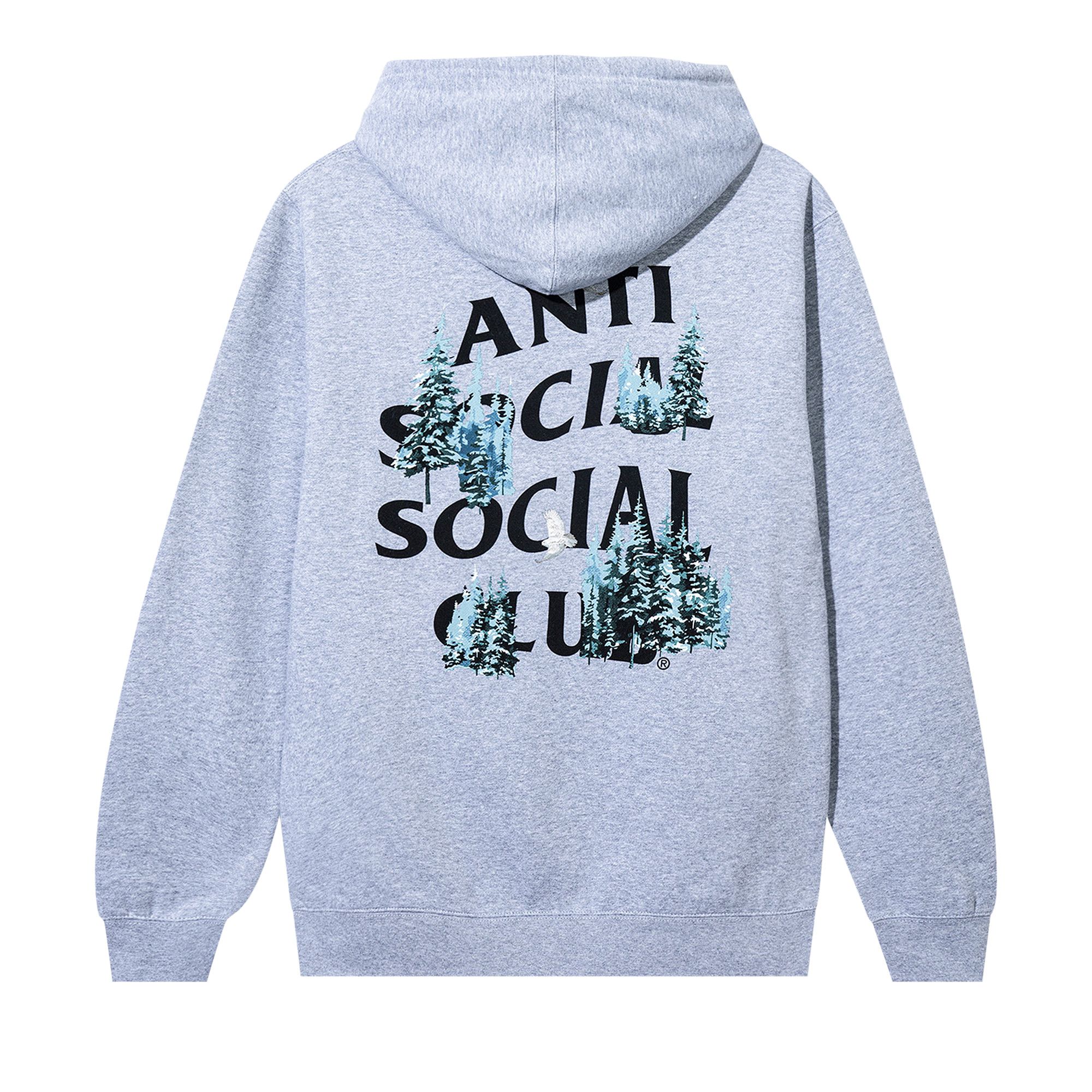 Buy Anti Social Social Club x 686 Hardpack Hoodie 'Heather Grey