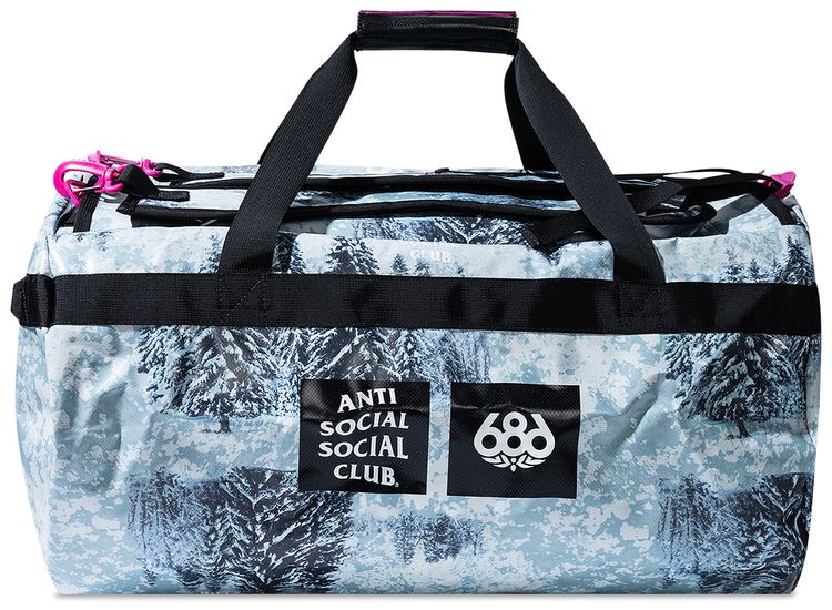 Anti Social Social Club x 686 Hardpack Duffel Bag Multicolor