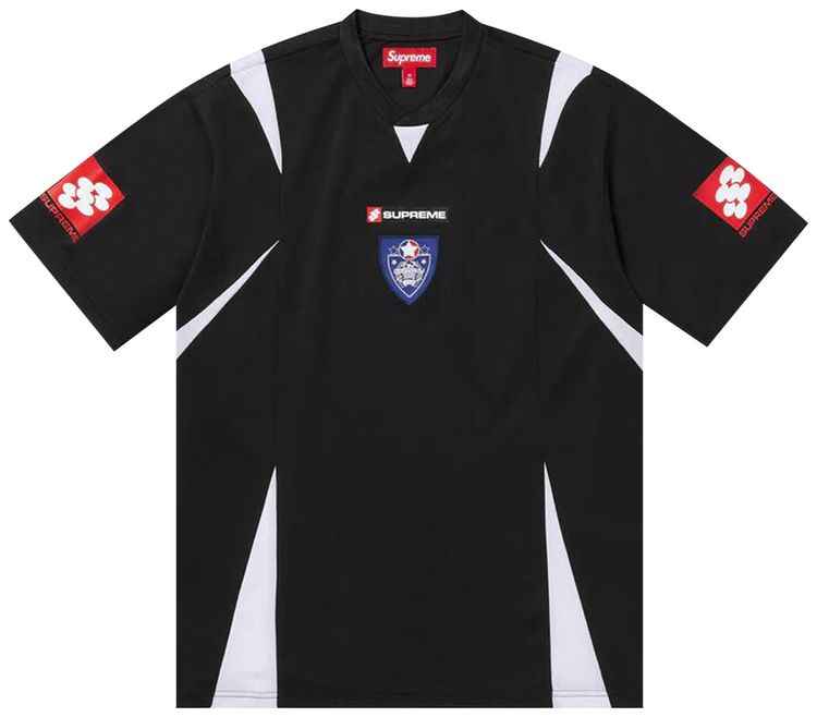 Supreme Crest Soccer Jersey Black