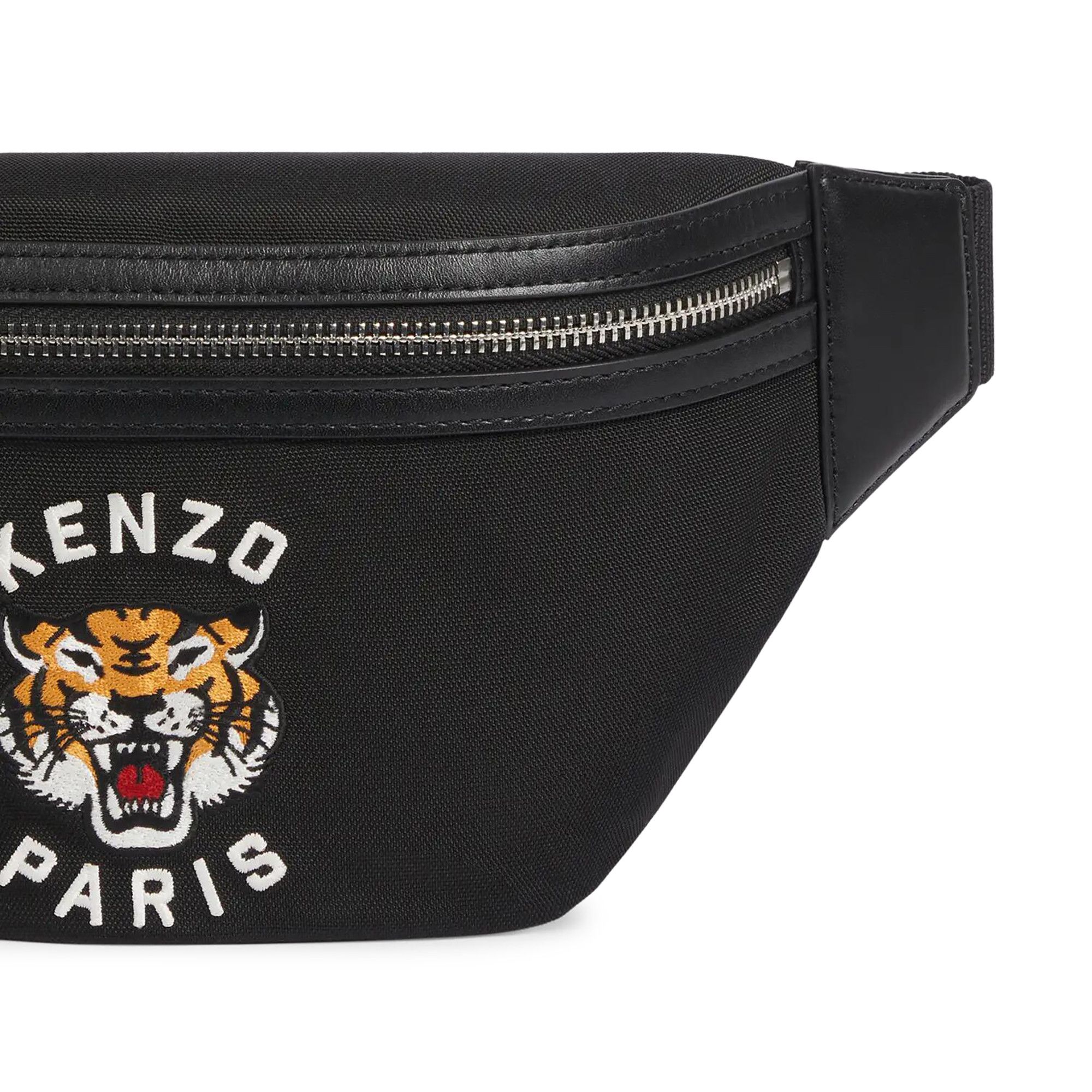 Buy Kenzo Varsity Embroidered Belt Bag Black FE65SA607F27 99 GOAT NL