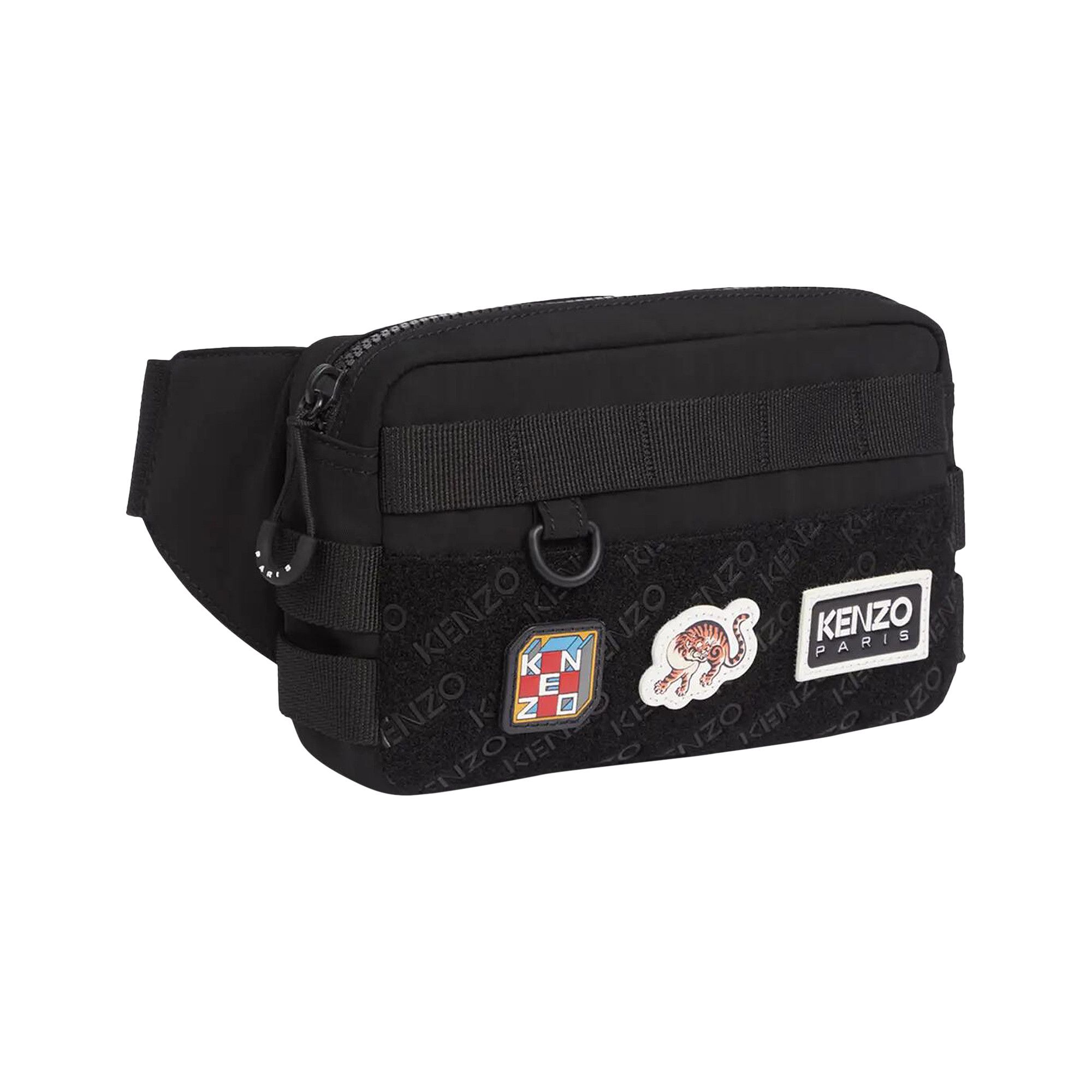 Buy Kenzo Jungle Belt Bag Black FE65SA217F20 99 GOAT UK