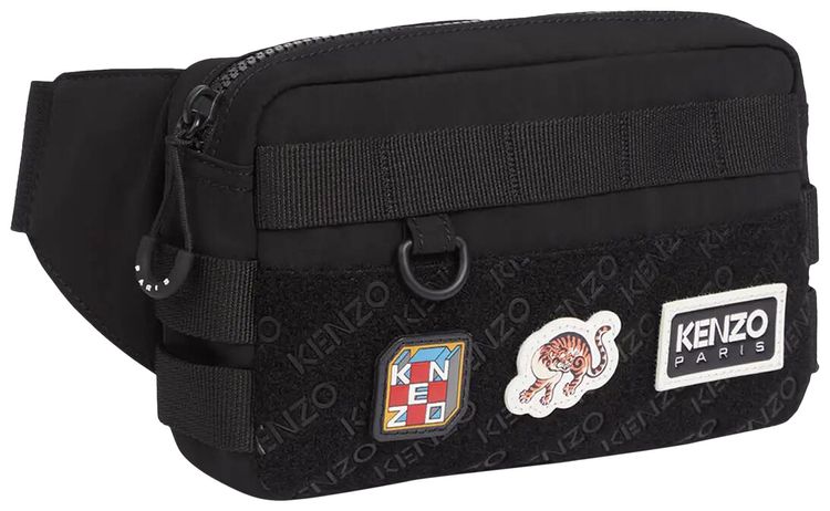Kenzo Jungle Belt Bag Black