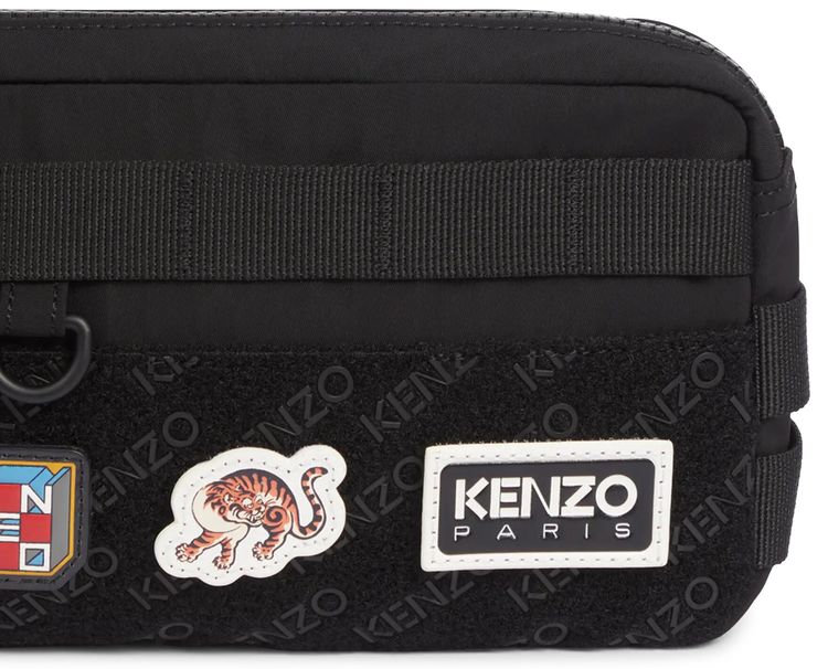 Kenzo Jungle Belt Bag Black