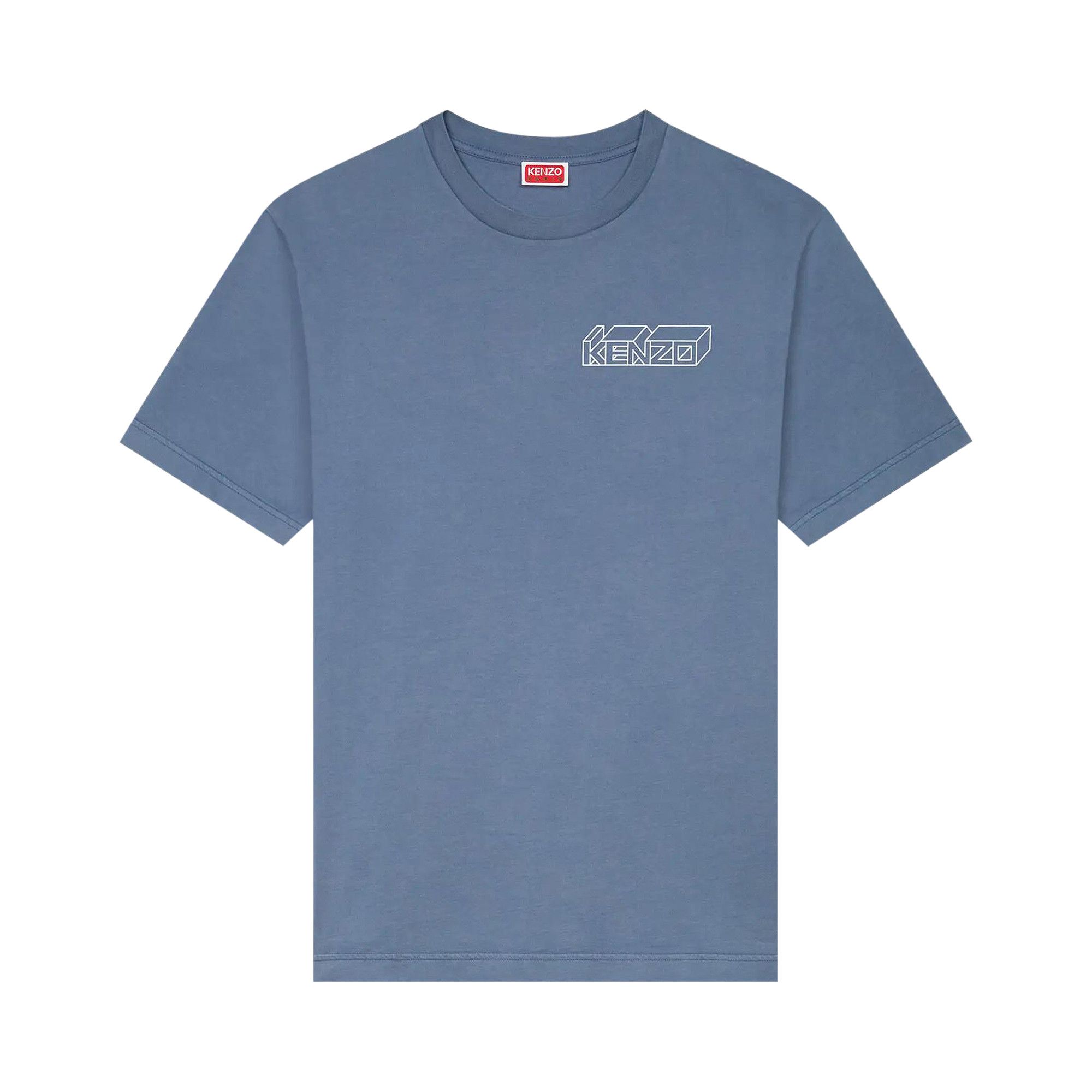 Light blue kenzo shirt discount