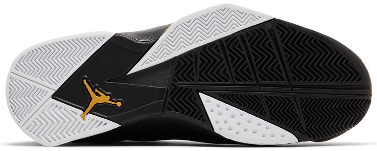 Jordan True Flight Black Metallic Gold Speckled