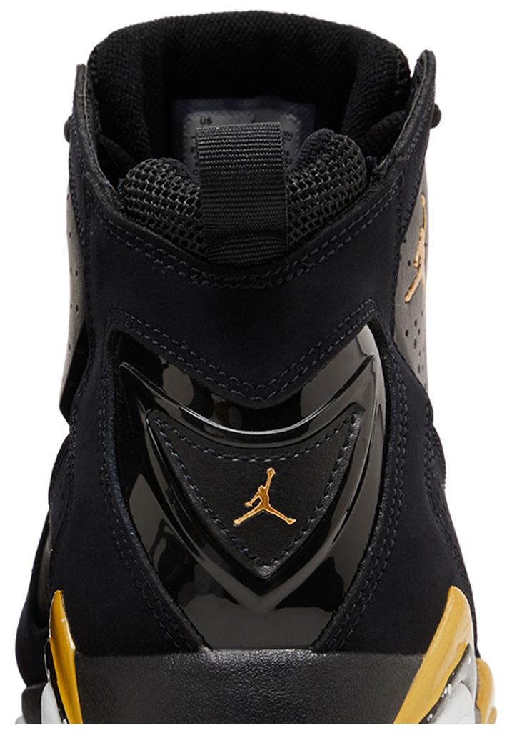 Jordan True Flight Black Metallic Gold Speckled
