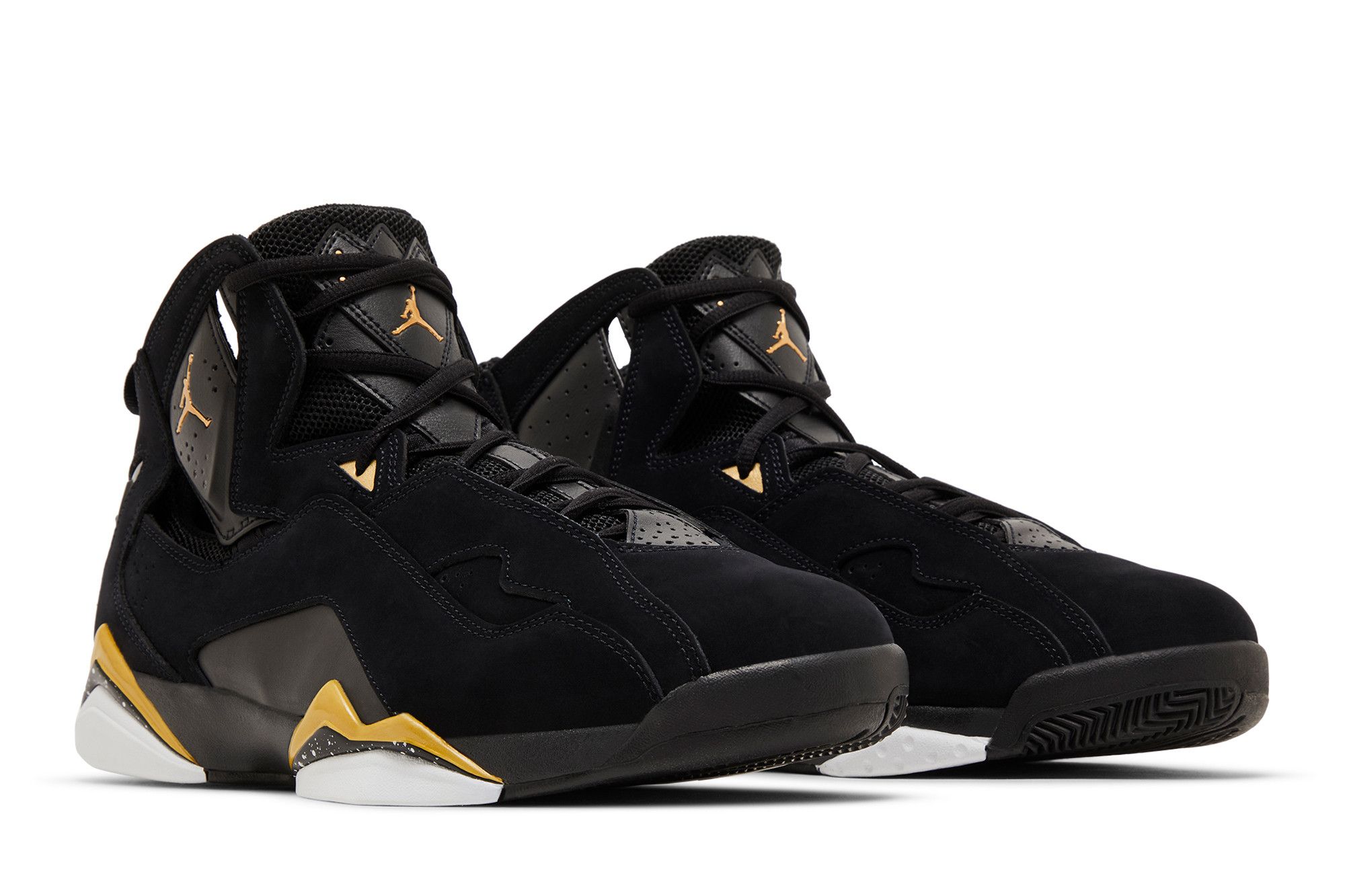 Buy Air Jordan True Flight 'Black Metallic Gold Speckled' - 342964