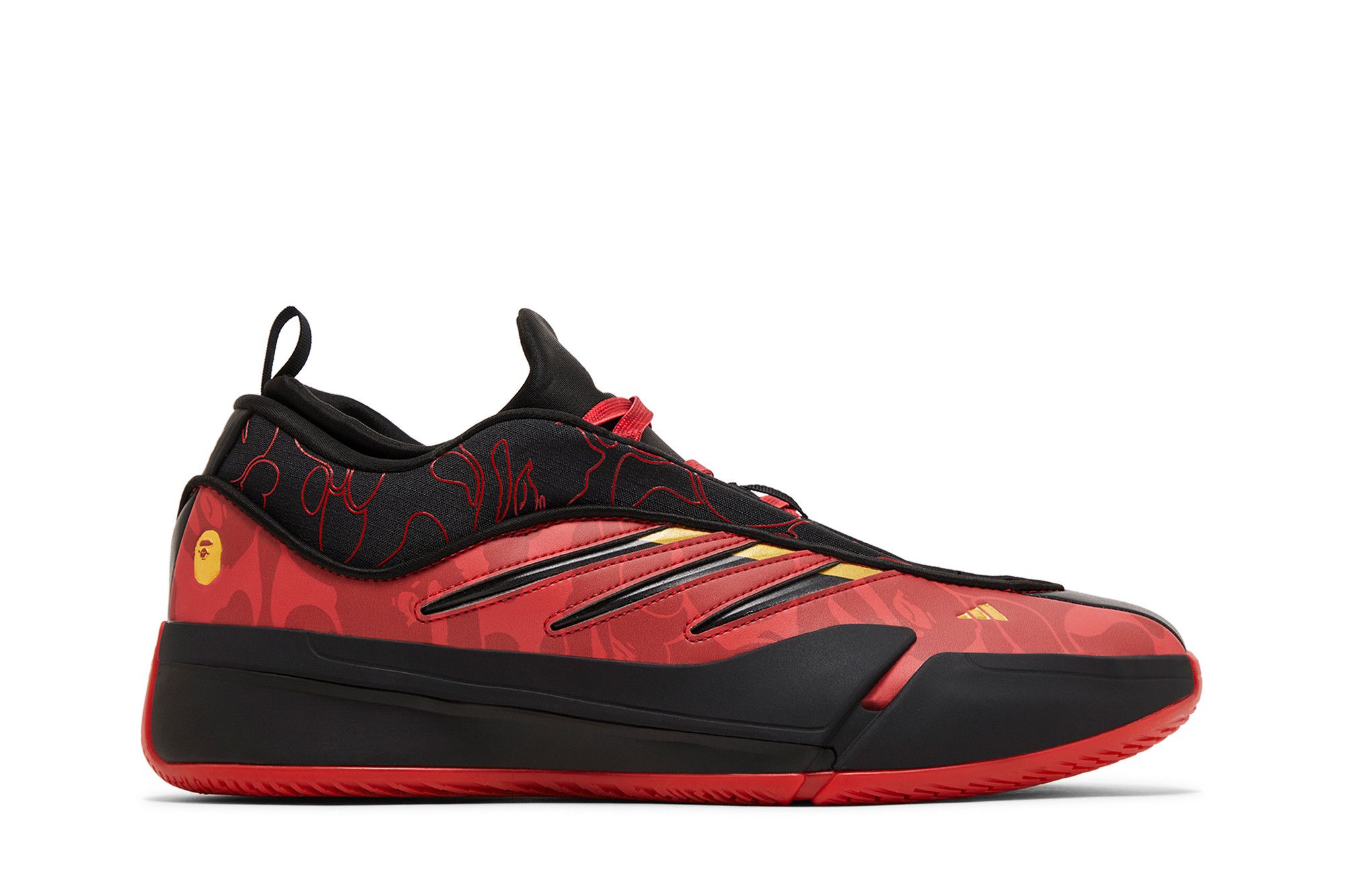 Buy BAPE x Dame 9 'Black Scarlet' - IH0786 | GOAT CA
