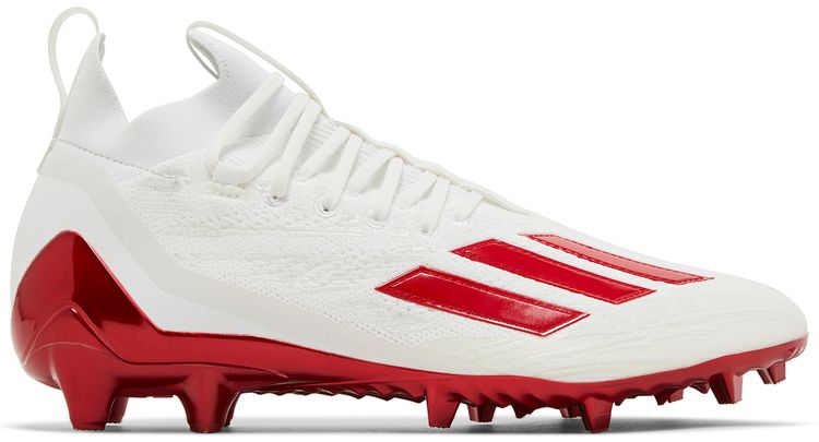 Adidas Adizero Primeknit Cleats White Team Power Red