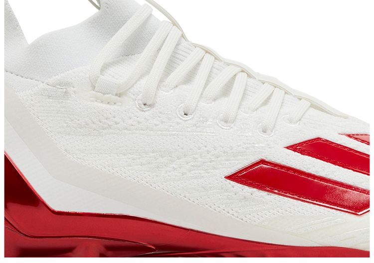 Adidas Adizero Primeknit Cleats White Team Power Red