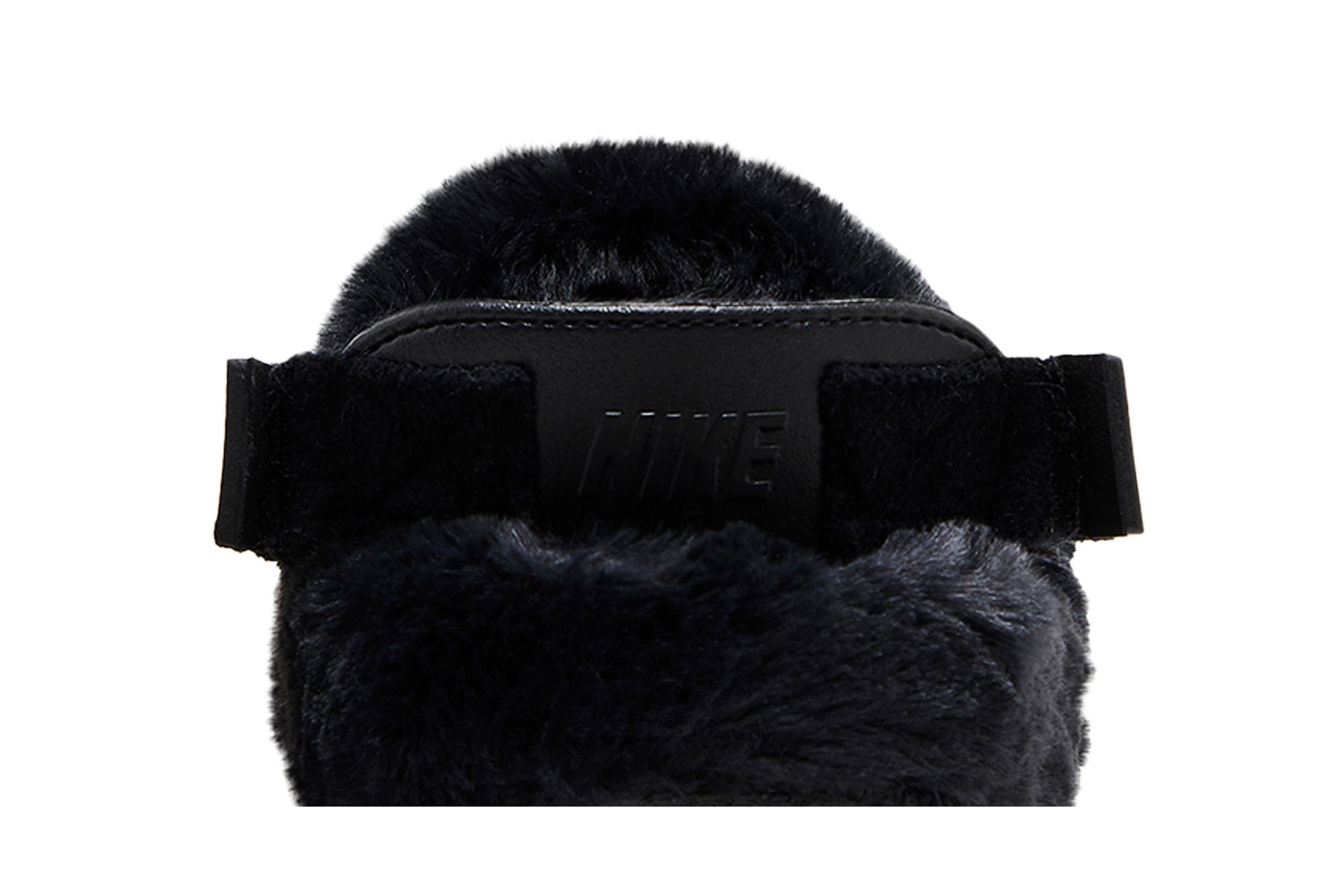Buy Nike Wmns Calm Mule SE 'Triple Black Fur' - FZ3119 001 | GOAT