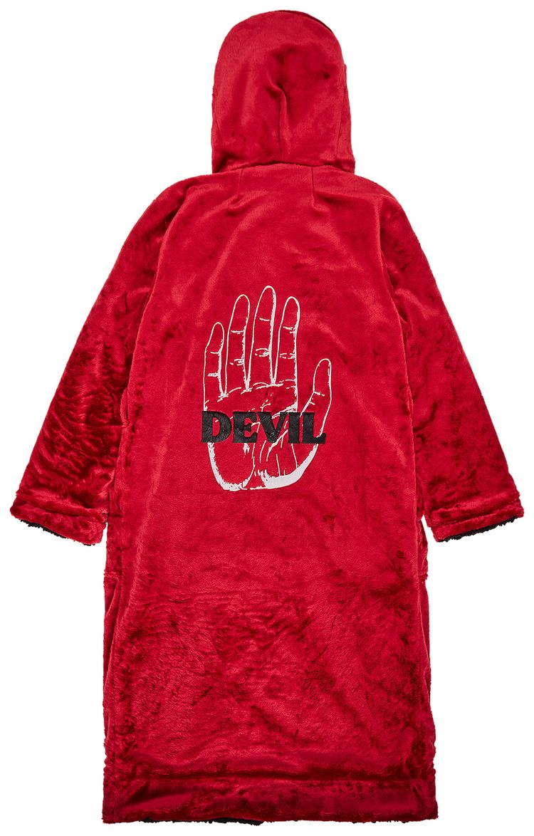 GOAT Kazuo Umezu DevilGOAT Reversible Robe BurgundyBlack
