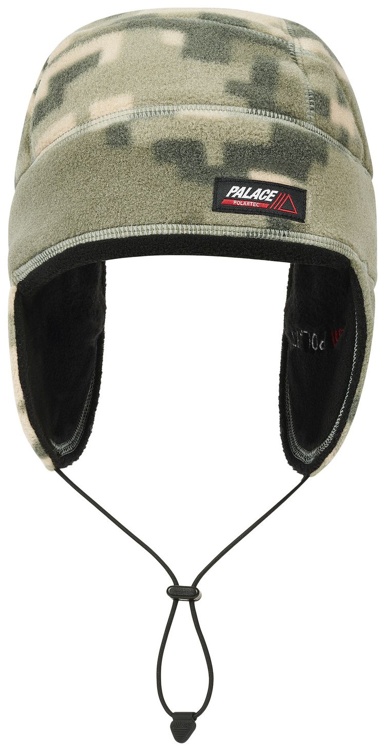 Palace Polartec Earflap Tech Beanie Tiger Digi Camo