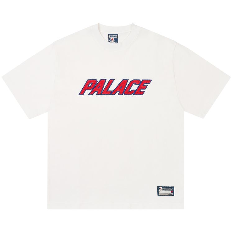 Palace Athletic Logo T Shirt White