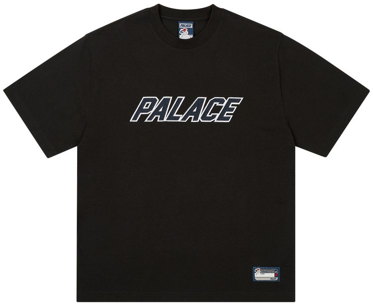 Palace Athletic Logo T Shirt Black