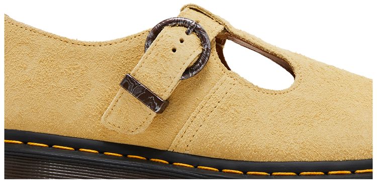 Dr Martens T Bar Mary Jane Hazy Yellow