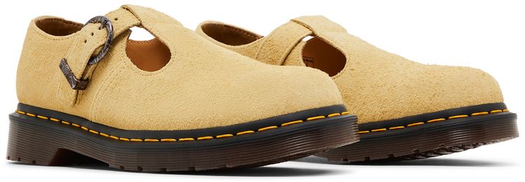 Dr Martens T Bar Mary Jane Hazy Yellow