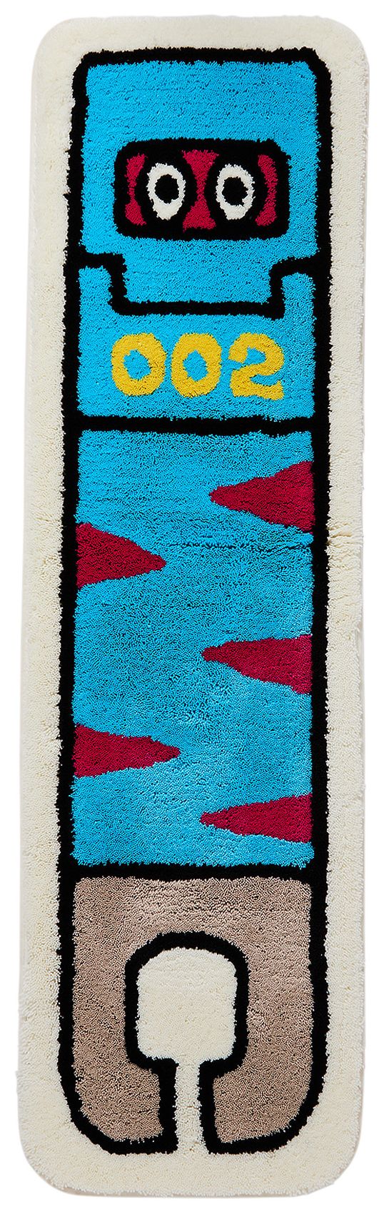 GOAT Exclusive Gallery 1950 Robot Rug Right Arm