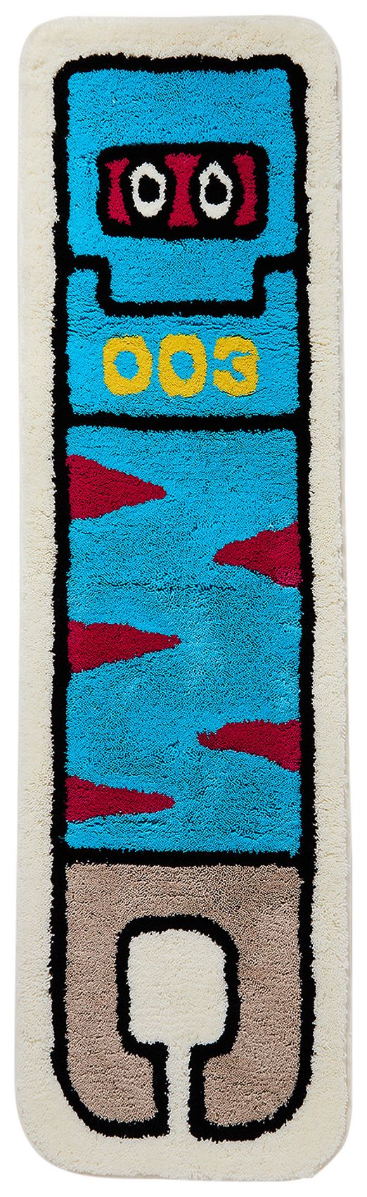 GOAT Exclusive Gallery 1950 Robot Rug Left Arm