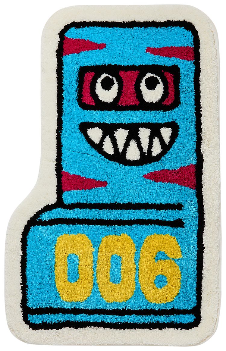 GOAT Exclusive Gallery 1950 Robot Rug Left Leg