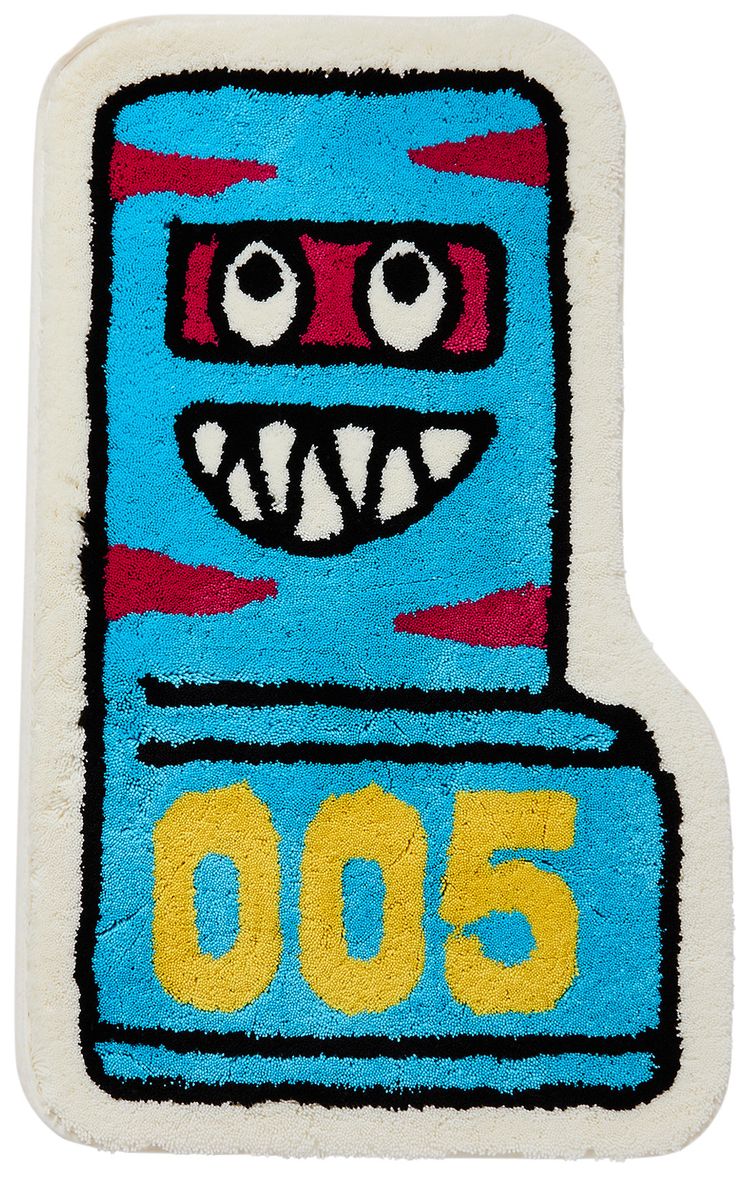 GOAT Exclusive Gallery 1950 Robot Rug Right Leg
