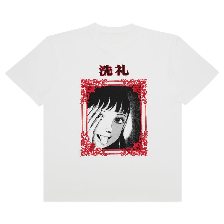 GOAT Kazuo Umezu Sakura Tee White