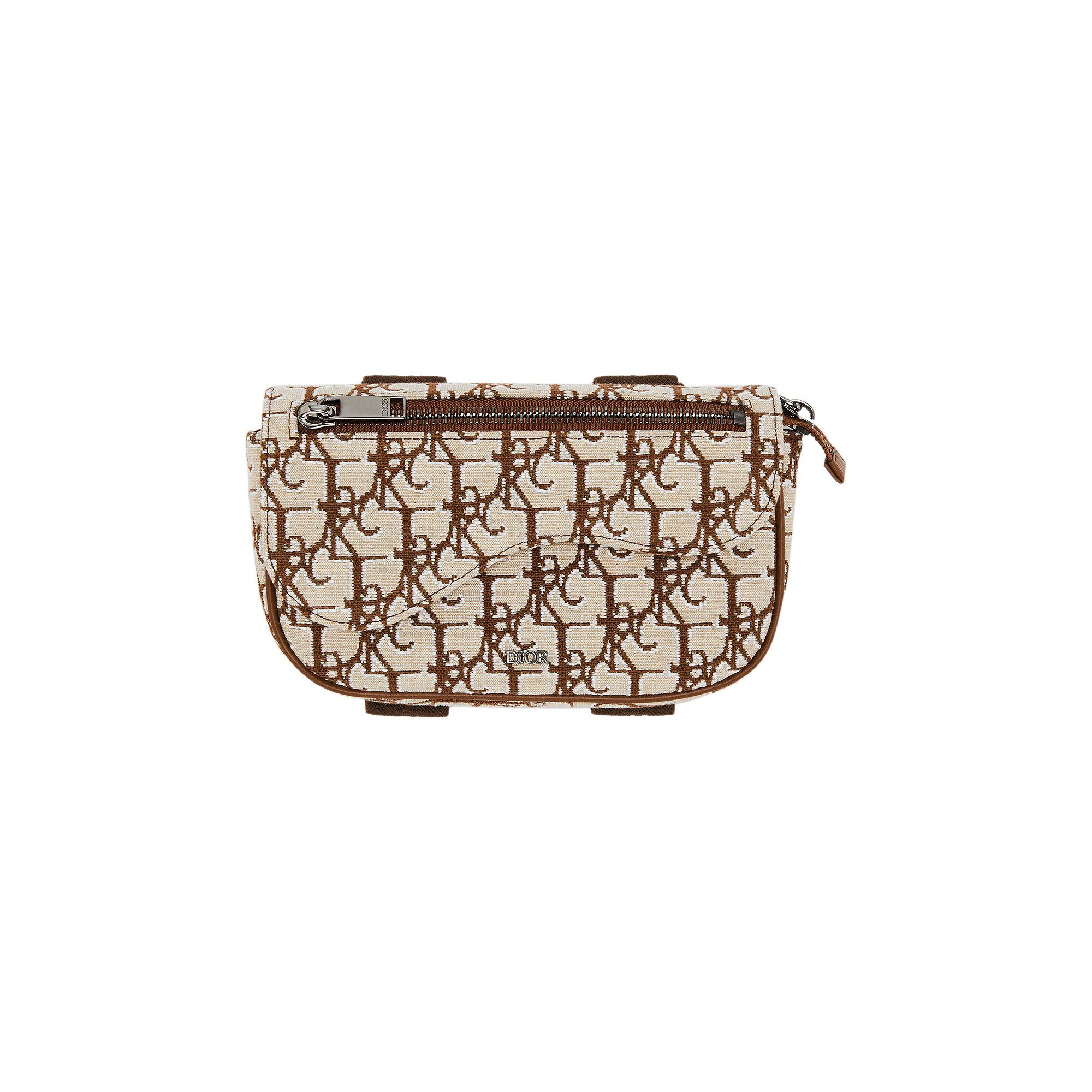 Buy Dior x Cactus Jack Oblique Jacquard Saddle Arm Pouch