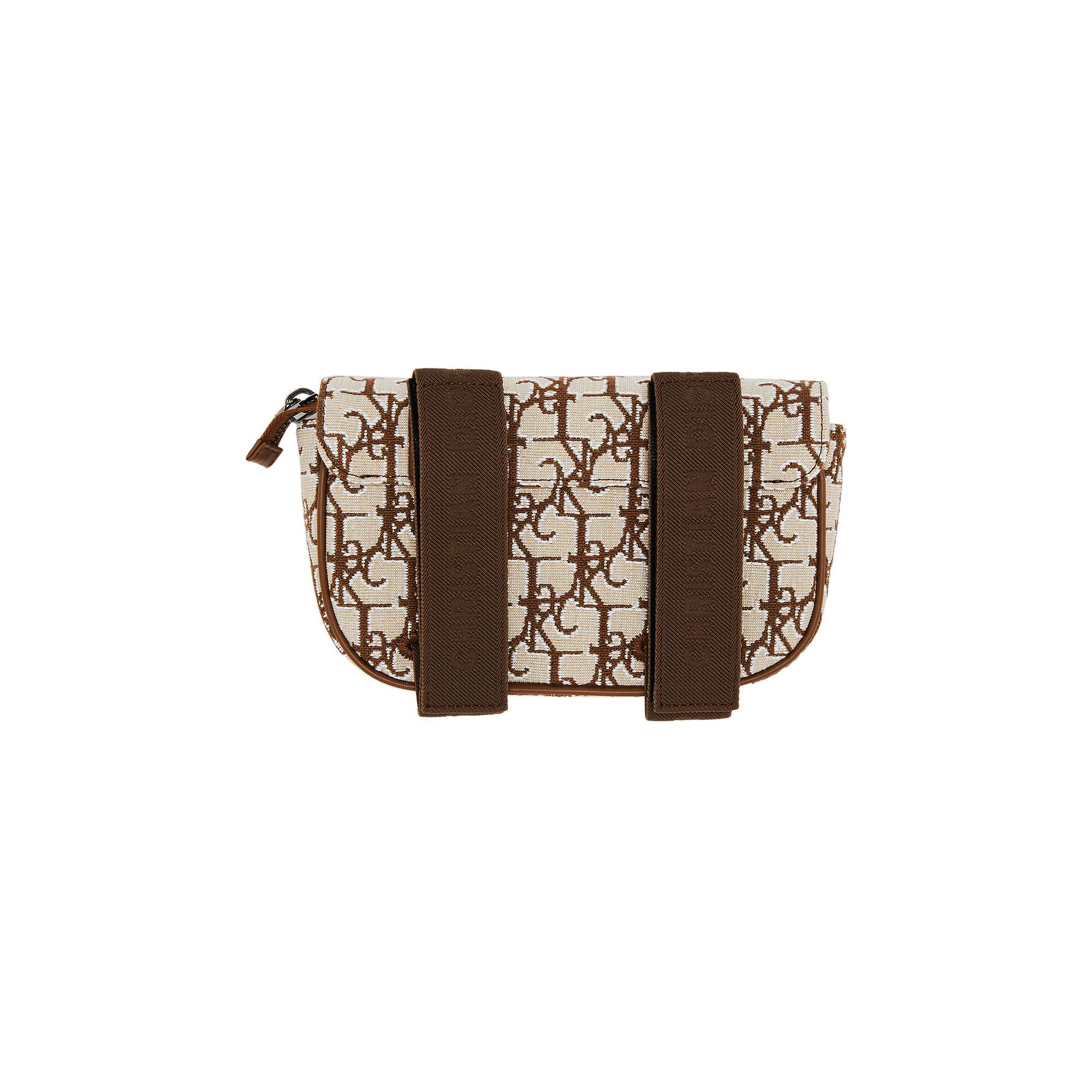 Buy Dior x Cactus Jack Oblique Jacquard Saddle Arm Pouch