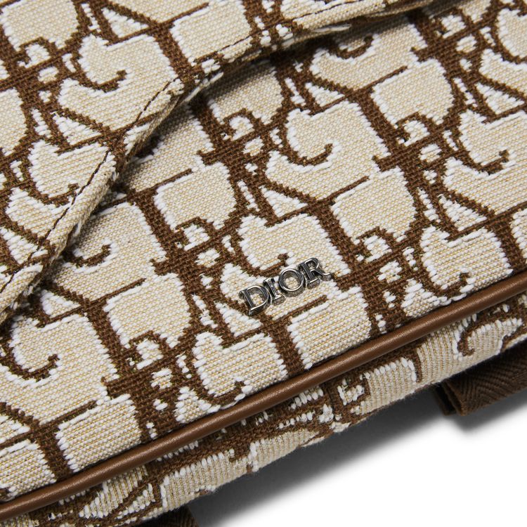 Dior x Cactus Jack Oblique Jacquard Saddle Arm Pouch