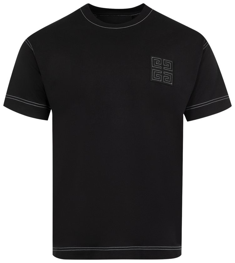 Givenchy Boxy Short Sleeve BlackWhite
