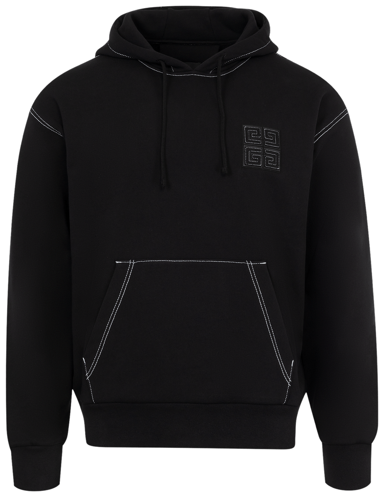 【GIVENCHY】 4G LOGO BOXY FIT HOODIE パーカー BMJ0LA3YPQ Buy Givenchy Boxy Fit Hoodie With Pocket Base 'Black/White