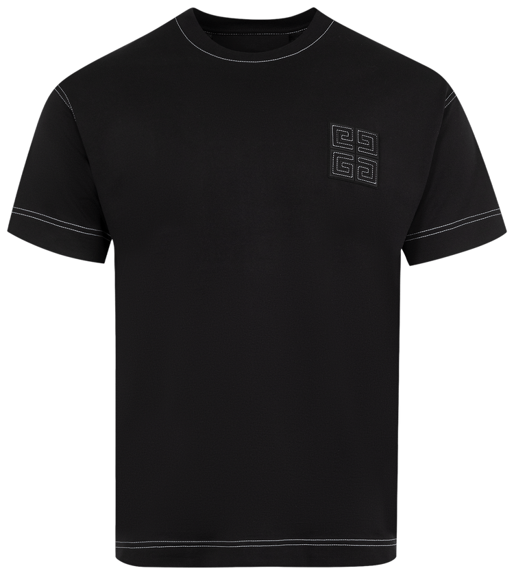 GIVENCHY| (BM71MG3YPQ 004) Buy Givenchy Boxy Short-Sleeve 'Black/White' - BM71MG3YPQ