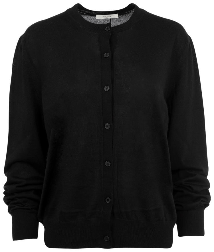 The Row Battersea Cardigan Black