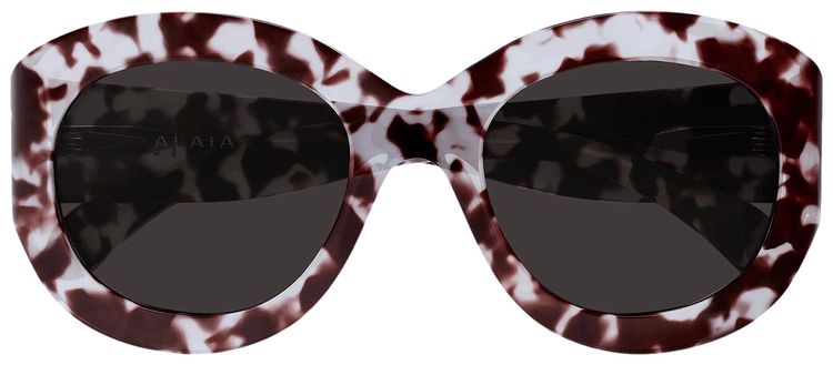 Alaia Oval Sunglasses HavanaGrey