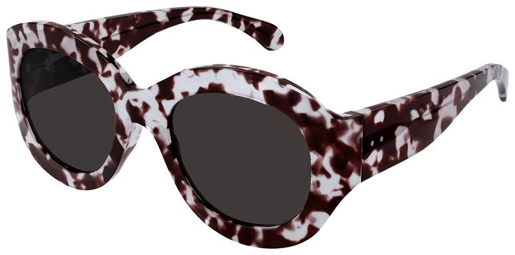 Alaia Oval Sunglasses HavanaGrey