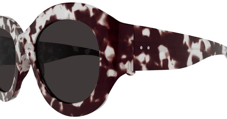 Alaia Oval Sunglasses HavanaGrey
