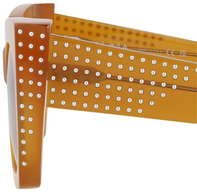 Alaia Cat Eye Sunglasses YellowPink