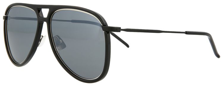 Saint Laurent Aviator Sunglasses BlackSilver