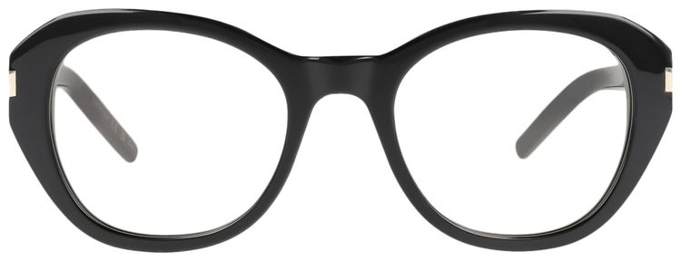 Saint Laurent Round Frame Sunglasses BlackYellow