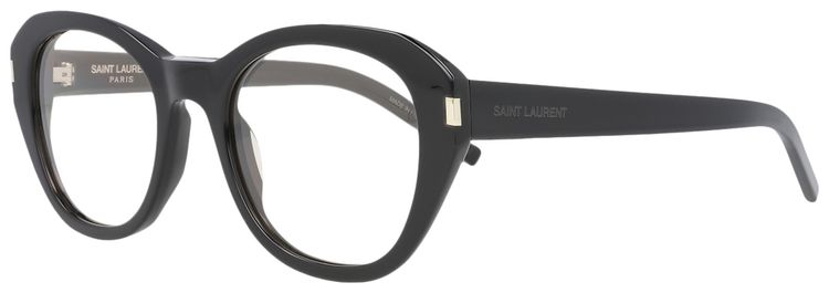 Saint Laurent Round Frame Sunglasses BlackYellow